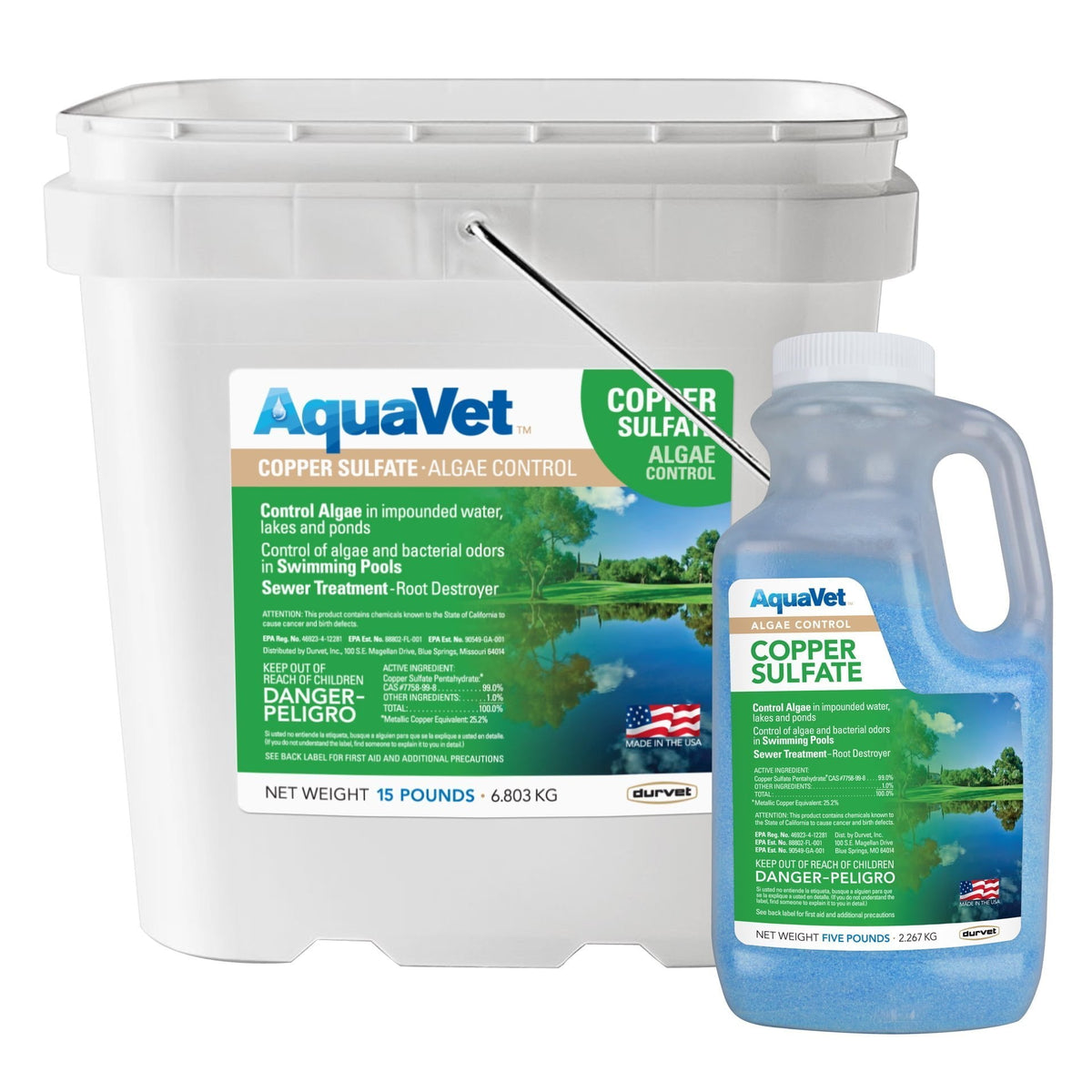 aquavet herbicide Durvet AquaVet® Copper Sulfate - Robstown, Texas