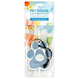 One Fur All Car Freshener, Sunwashed Cotton