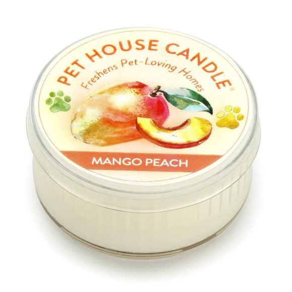 Pet House Mango Peach Mini Candle