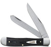 Case Smooth Black Micarta® Trapper (Black Micarta®)