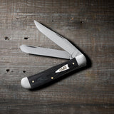 Case Smooth Black Micarta® Trapper (Black Micarta®)