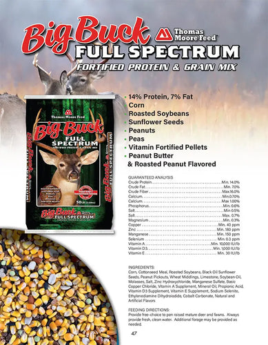 Thomas Moore Big Buck Full Spectrum