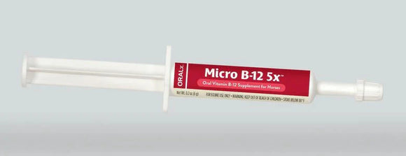 Oralx Corporation Micro B-12 5x Paste for Horses (6 mL)