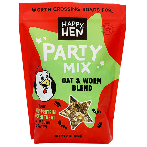 Happy Hen Party Mix™ Oat & Mealworm