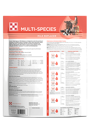 Purina® Multi Species Milk Replacer (8 lbs)