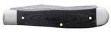 Case Smooth Black Micarta® Trapper (Black Micarta®)