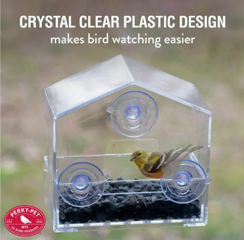 Perky-Pet® Window Bird Feeder