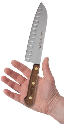 Case Household Cutlery 7 Santoku Knife (Solid Walnut)