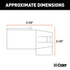 Curt Electrical Adapter (7-Way RV Blade Vehicle to 5-Way Flat Trailer, Packaged) #57251