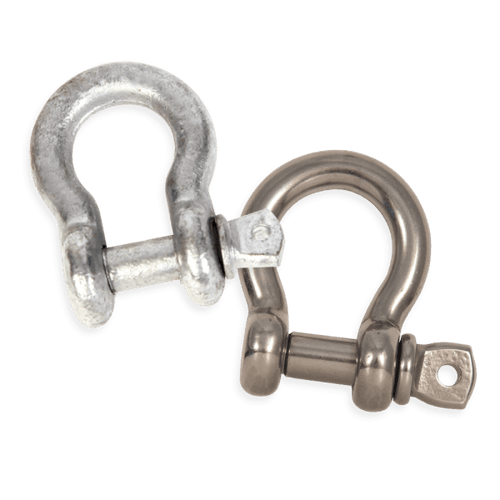 Koch Industries, Inc. Screw Pin Anchor Shackles 1/4 (2.5 Liter)