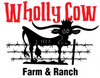 Wholly Cow Farm and Ranch logo