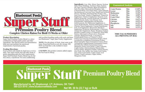 Bluebonnet Super Stuff Poultry Blend 13%